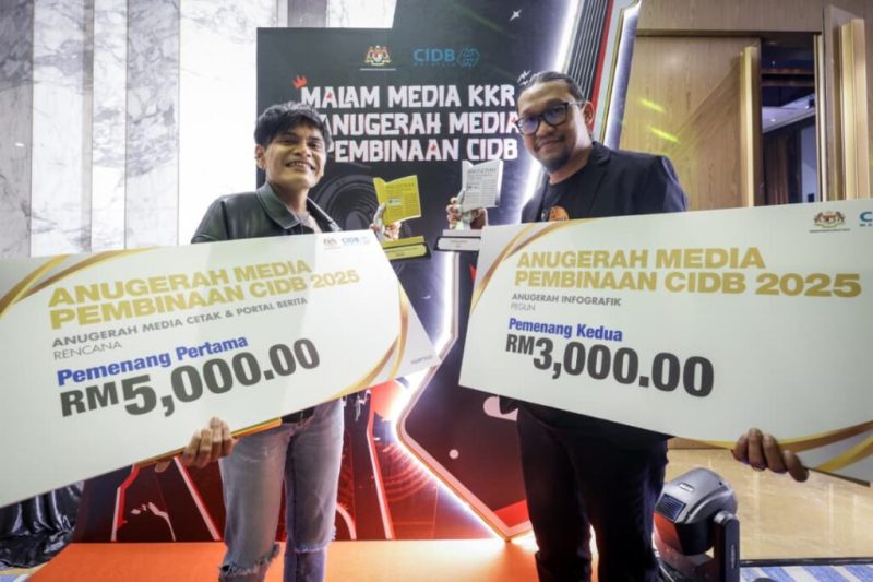 Utusan Malaysia dan Kosmo! ungguli Anugerah Media Pembinaan CIDB